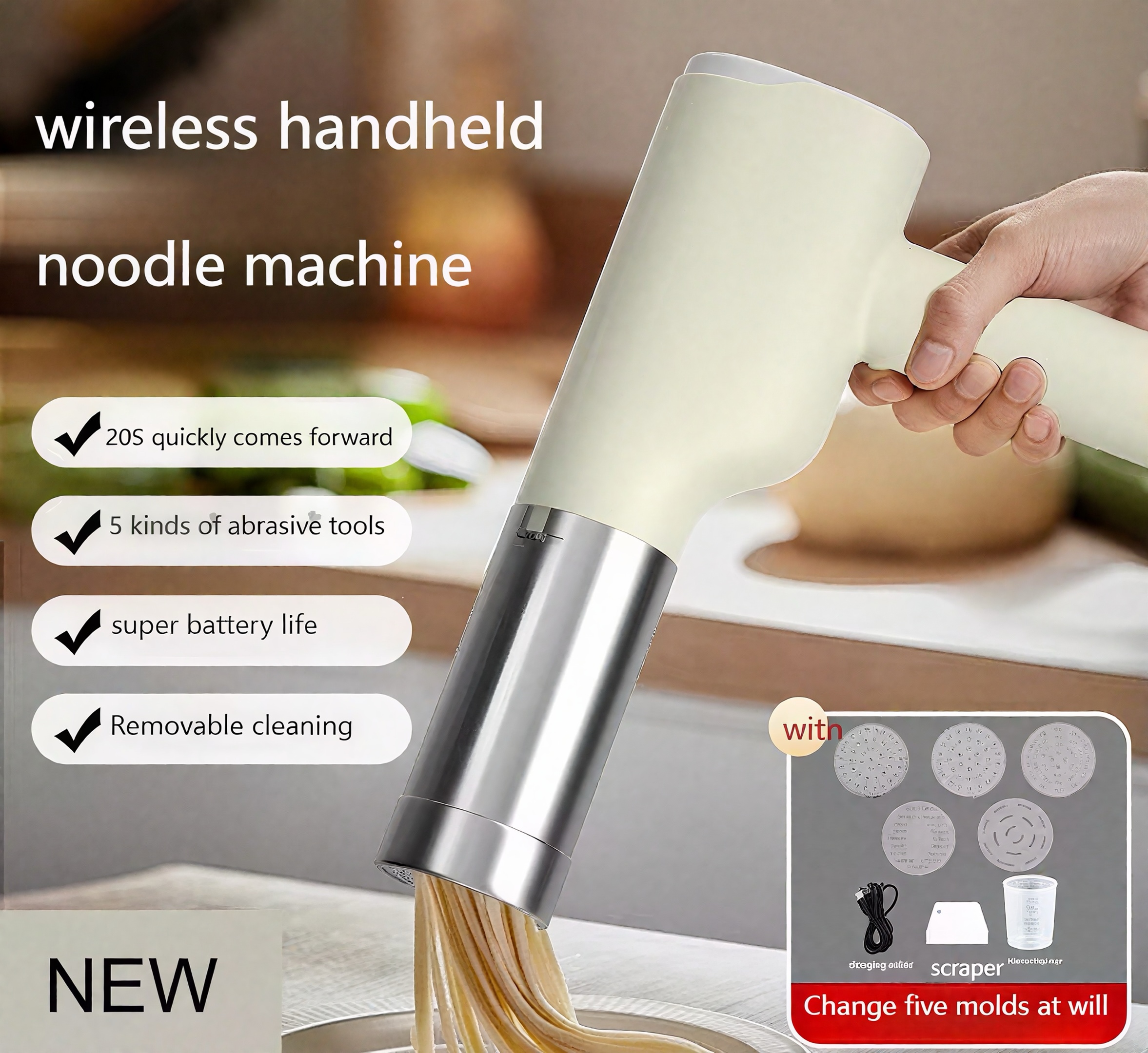 Electric Shemai & Noodles Maker. - Image 3